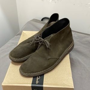 Clarks Desert Boots Brown Suede 10